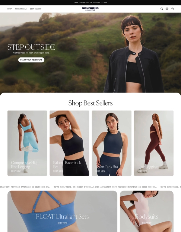 Girlfriend storefront